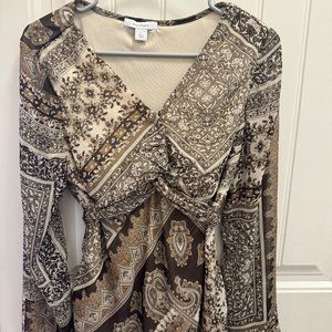 Boho Chic Women's Blouse